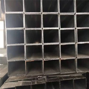 Tubos Venta en caliente Custom Q195 Q235 Galvanized Square Steel Gi Tubo redondo ERW negro Carbon Steel Hollow Sección 5 Toneladas ISO9001