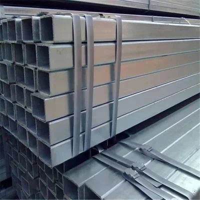 Tubos Venta en caliente Custom Q195 Q235 Galvanized Square Steel Gi Tubo redondo ERW negro Carbon Steel Hollow Sección 5 Toneladas ISO9001