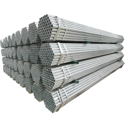2 pulgadas de acero galvanizado en caliente de tubo redondo de tubos de acero estructural de la Gi Andamios con acopladores en Filipinas