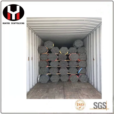  Tubo de acero estructural tubo de acero galvanizado Pre Gi soldado longitudinal Tubo rectangular cuadrado redondo galvanizado de 6 metros
