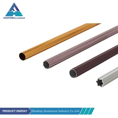  La parte superior se ubicó al por mayor productos de aleación 6061 T5 T6 hueco Heavy Duty telescópico tubo de aluminio