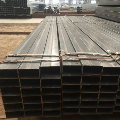  El mejor precio P235/P195/P345/A36 Rectángulo suave al carbono tubo/tubo de acero rectangulares