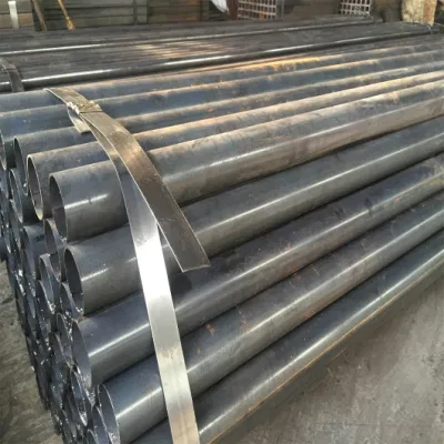 Tubo soldado de acero al carbono de alta precisión con costura recta ERW ASTM Sección hueca redonda cuadrada y rectangular laminación en frío en caliente Tubos de andamiaje