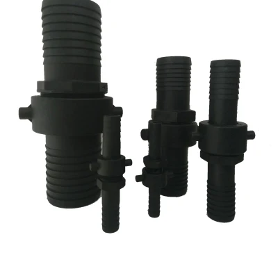  Los conectores de tubo de PVC flexible de nylon accesorios utilizados en la manguera contra incendios, la manguera de goma