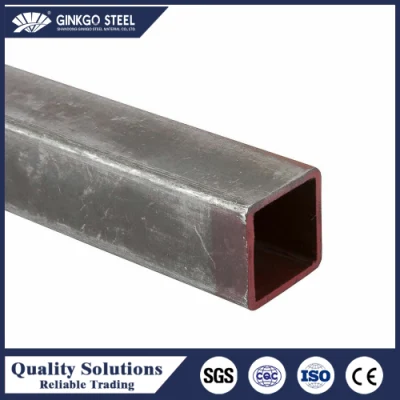 Metal ASTM Ms tubo cuadrado de acero galvanizado acero galvanizado de tubos