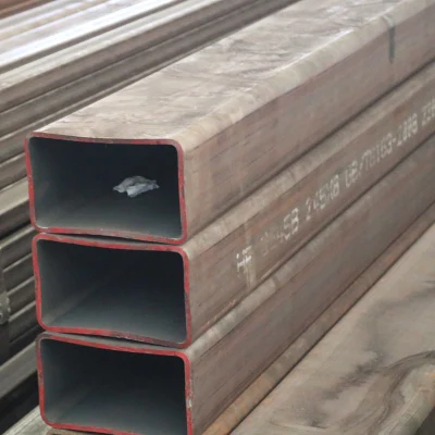  Q355b tubo rectangular sin costuras 50*100*6 St52 tubos cuadrados Galvanzied
