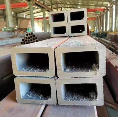  Precio de fabricante tubo hueco rectangular de acero templado de la barra de hueco del tubo de acero de pared delgada