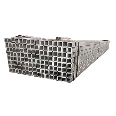  La norma ASTM A500 Gr. B 50X50 de Plaza de la valla de hierro negro tubo rectangular de acero de Asia