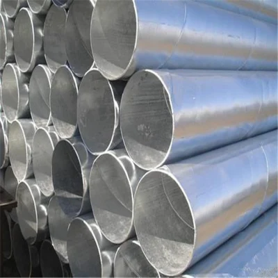 Tubo de acero galvanizado de tubo de acero estructural de 6 metros de andamio/