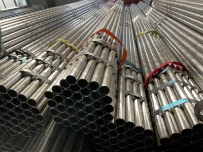  Andamios, tubos de fluido, transmisión de gas, manguito de alambre, tubo de canalía, Tubo soldado longitudinal