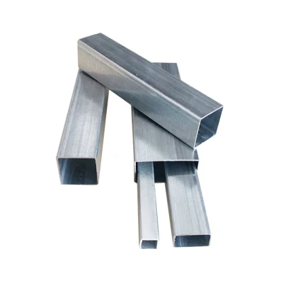 100X100 Square Iron Steel Tube Proveedor ERW SHS MS Square Sección hueca para material de construcción