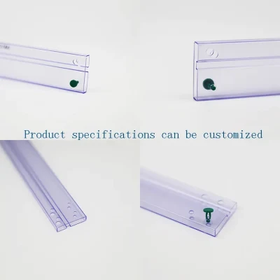  Personalizar antiestático ajustable IC perforada rectangulares de plástico duro de embalaje PETG/tubo de PVC Tubo antiestático IC