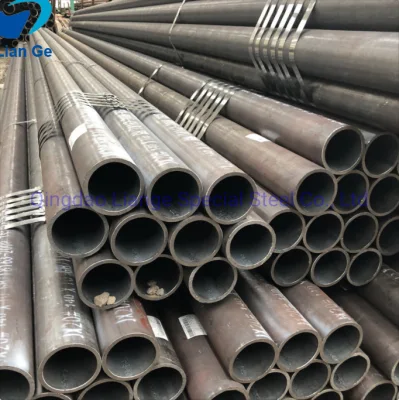  Sección hueca laminada en caliente de Liange ASTM Q235 Q345 Ss400 A36 Tubo de acero cuadrado tubo de acero de carbono soldado recto Precio