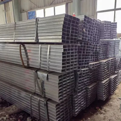 Tubos Venta en caliente Custom Q195 Q235 Galvanized Square Steel Gi Tubo redondo ERW negro Carbon Steel Hollow Sección 5 Toneladas ISO9001