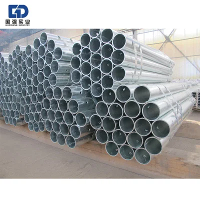  Estructurales de la construcción de alta calidad Tubo de acero galvanizado de tubo galvanizado para la venta