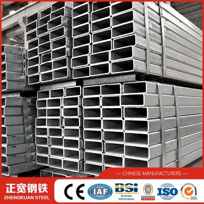  Alta calidad Baja Precio de acero perforado tubos cuadrados de acero rectangular Precios de tubería de fábrica de China
