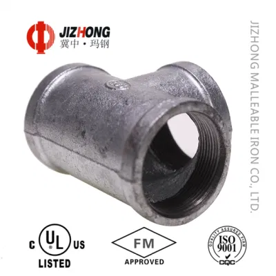 Fabricante UL&amp;FM Heavy Duty Galvanized maleable tubería de conexión en T