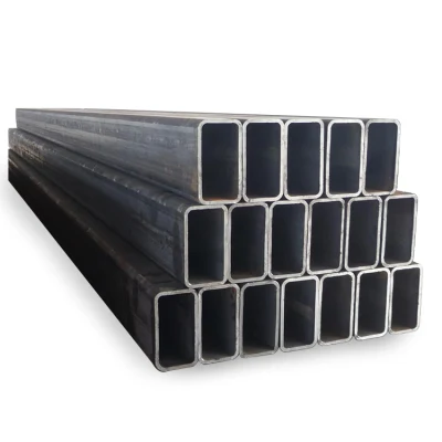 Negro de acero al carbono de la PTR galvanizado 40X80 50X100 de la plaza de cuerpos huecos tubo rectangular