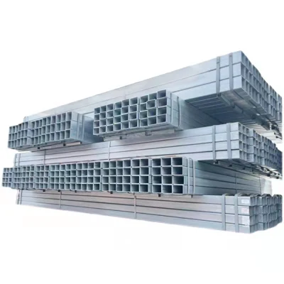  China suministra 1,0425 tubo cuadrado galvanizado de acero al carbono/tubo hueco rectangular Tubería de acero