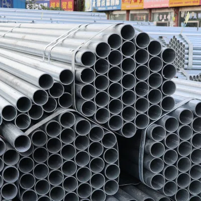 Tubo de acero galvanizado de acero estructural de Precios/tubo de acero galvanizado de andamio Tubo 6m 12m/Tubo tubo cuadrado de galvanizado en caliente