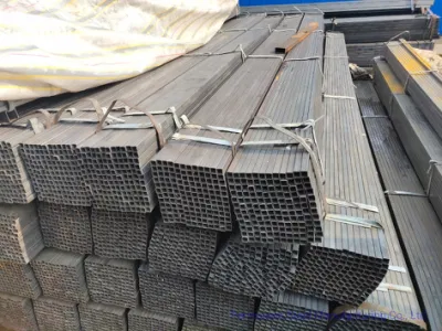  El peso de cuerpos huecos cuadrados China tamaños de tubos de acero rectangular hueco