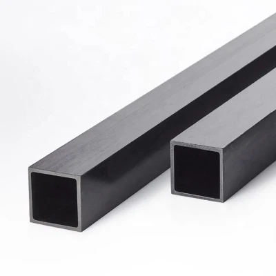  Carbono leve de metal soldado Ms REG de cuerpos huecos de hierro negro rectangular y tubo de acero cuadrado de 200x200 Tubo cuadrado de acero galvanizado