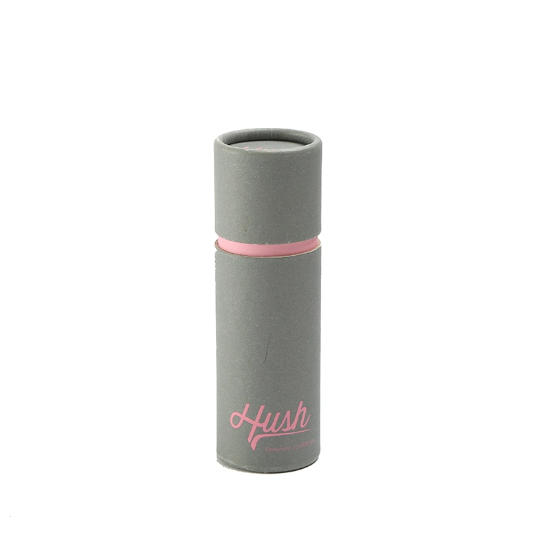 Custom Logo Printed Perfume Bottle Tube Box Cardboard Cylinder Paper Tube Packaging