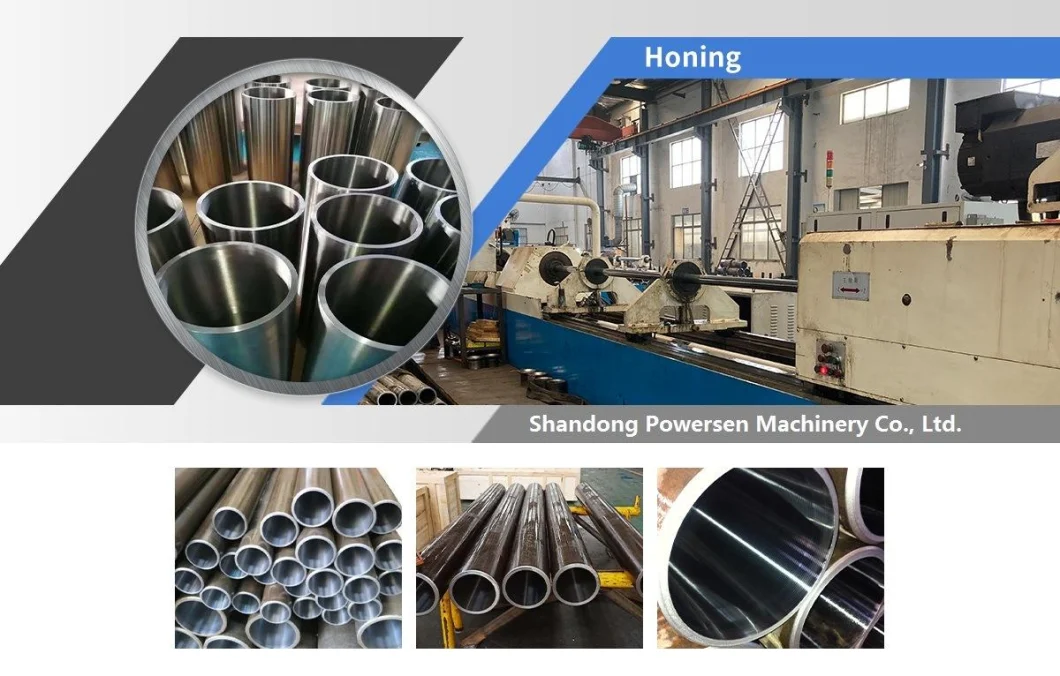 Cold Drawn Seamless Honed Steel Pipe Tube High Standard Precision Round Carbon H8 Seamless Steel Pipe