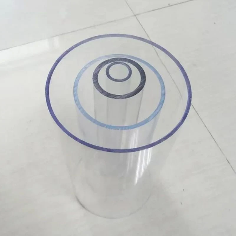 Small Diameter Transparent Straight Acrylic Tube