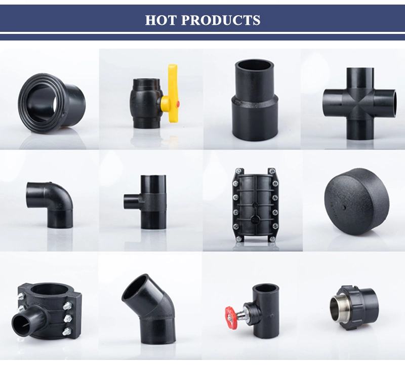 Structural HDPE Elbow 90 Plastic Pipe Fittings