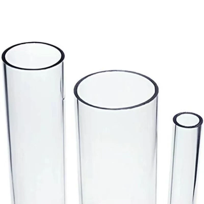 Small Diameter Transparent Straight Acrylic Tube