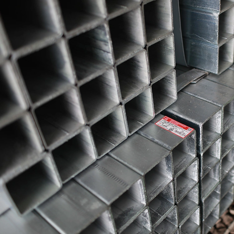 Factory Directly Supply Carbon Steel Tube/Pipe Q235/S235jr/A36 Ms Welded Black Square Pipe Mild Galvanized Squaretube ERW Square Tube Rectangular Tube