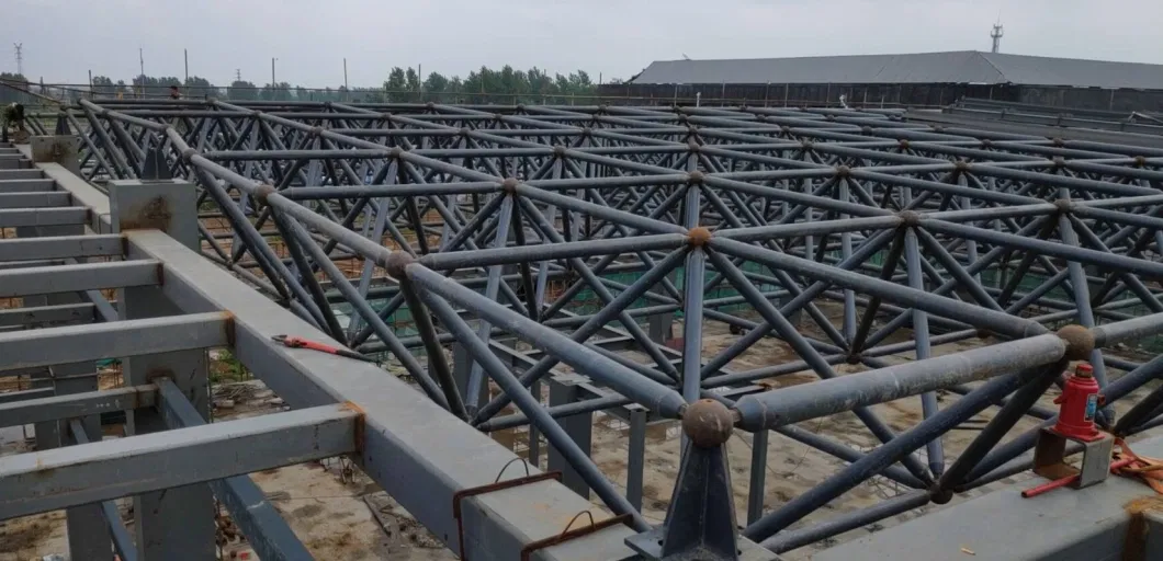 Prefabricated/Prefab Warehouse/Workshp/Cold Storage/Car Garage Steel Structure for Metal Building