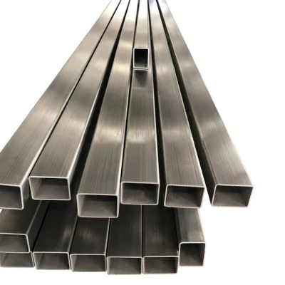 304 tubi in acciaio inox AISI saldati Serie 300 400 rotondi Tubo quadrato in acciaio inox per caldaie