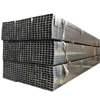 ASTM Q195 Q235 ferro laminato a freddo zincato zincato zincato zincato quadrato GI tubo/tubo in acciaio