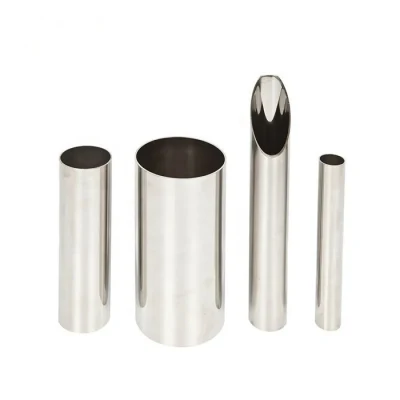 Tubo metallico AISI JIS inox, rettangolare, rotondo, SS 201 304 316 316L 321 309 310 410 420 430 caldo/freddo Tubo in acciaio inox laminato senza saldatura/saldato
