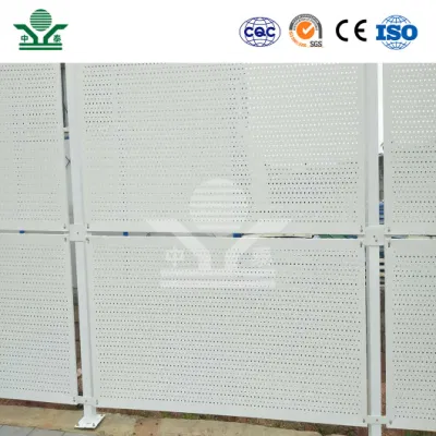Zhongtai Mild Steel Perforated Sheet Cina Grossisti Foro quadrato perforato Lamiera di rame materiale della piastra costruzione Barricade