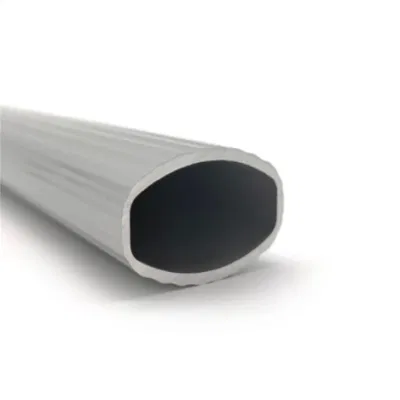 Aspetto elegante tubo ovale in alluminio 1050 per design di mobili