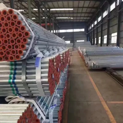 ASTM DIP a caldo tubo quadrato pre-galvanizzato acciaio zincato metallo Tubi tubo rotondo