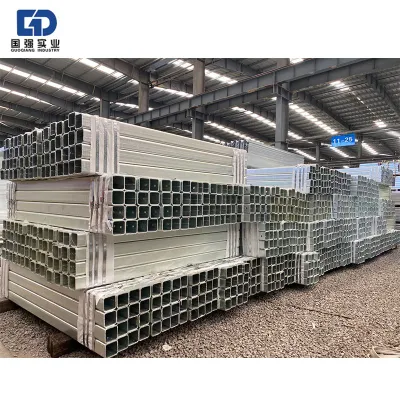 Famoso tubo quadrato in acciaio galvanizzato