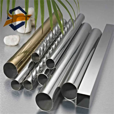 430/904L/304/304L/316/316L/201/310S/2205 senza saldatura/saldatura tubo metallico laminato a freddo/a caldo 2b Specchio n. 1 Duplex tubo in acciaio inox rotondo/quadrato SHS/rettangolare RHS