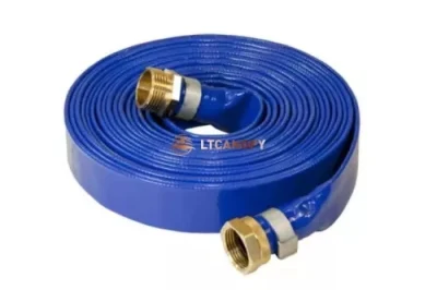 Litong China Factory telone in PVC impermeabile Installazione rapida per impieghi pesanti Tubo piatto da giardino per irrigazione