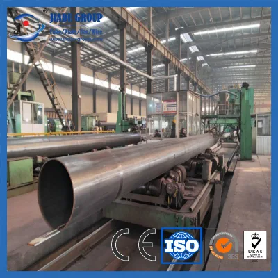 ASTM Structural DN 15-DN150 ERW tubo rotondo in acciaio al carbonio saldato E tubi