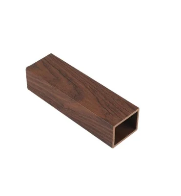 Legno composito di plastica WPC quadrato impermeabile facile da installare Tubo