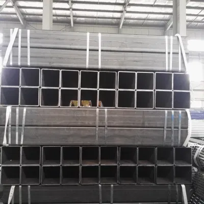 Trattamento termico standard En10219 grado S235JR S355JR S355joh S355j2h SHS Fabbrica di tubi quadrati lato destro