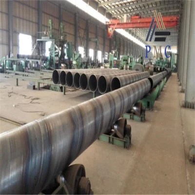 Q235B API 5L acciaio al carbonio grado B SCH standard SSAW Tubi in acciaio saldati a spirale e tubi per la trasmissione di acqua/gas/olio