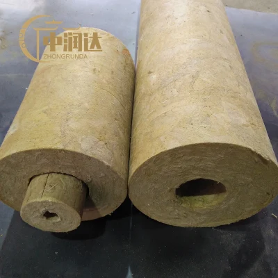 Tubo in acciaio rivestito in lana minerale ignifugo impermeabile