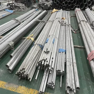 ASTM A312 A204 304 316L tubo rettangolare rotondo ovale Duplex 309S 310S 2205 senza saldatura 410 420 430 cavo saldato Barra laminato a caldo/freddo 321 tubo in acciaio inox