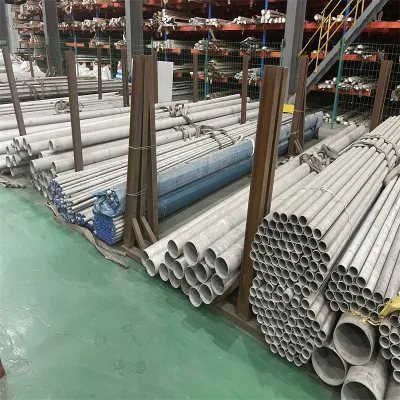 ASTM A312 A204 304 316L tubo rettangolare rotondo ovale Duplex 309S 310S 2205 senza saldatura 410 420 430 cavo saldato Barra laminato a caldo/freddo 321 tubo in acciaio inox