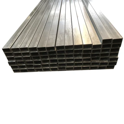 Prezzi acciaio tubolare Produttori 200X200 mm Hot DIP 1 1.5 Tubo in acciaio quadrato zincato rettangolare da 8 pollici